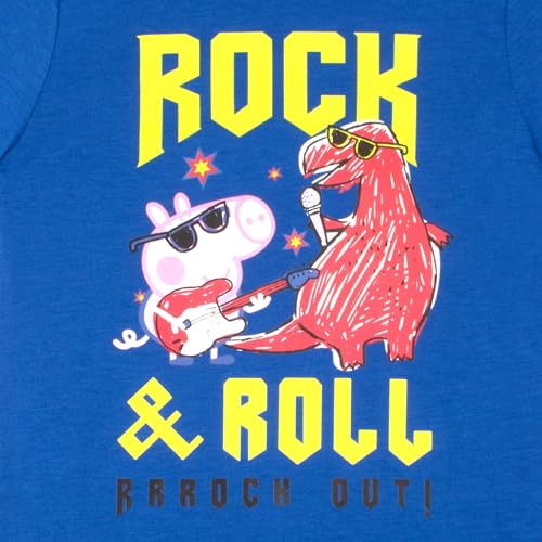 Short et t-shirt Peppa Pig garçon 3 pièces bleu ensemble enfant taille 7
