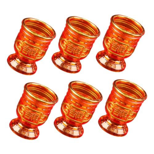 DEARMAMY 6pezzi Coppa Buddista Da Per Offerte Contenitore Per Del Ciotola Decorativa Multifunzione Piccola Coppa Per Offerte Per Zen e Templi