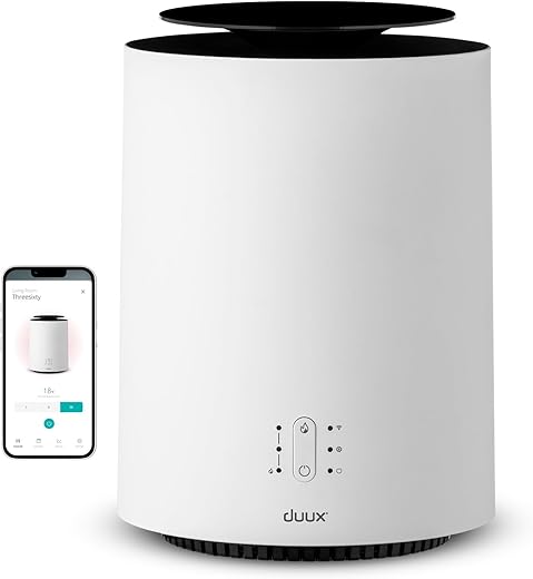 DUUX – Calefactor cerámico Duux DXCH08 con diseño orgánico.