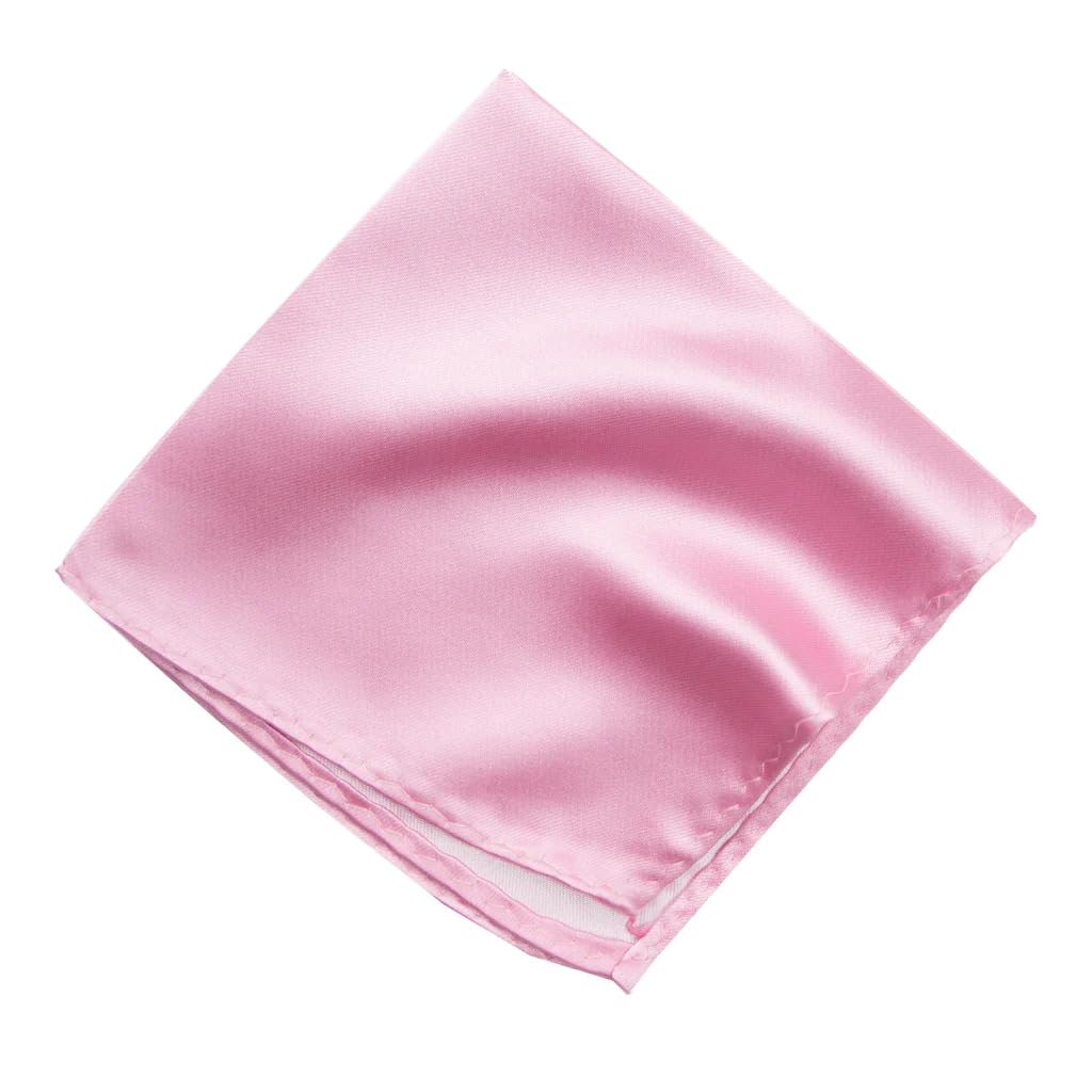 Satin Pocket Square for Men, Wedding Handkerchief for Suits, Blazers & Tuxedo Men's Pocket Square-image-21