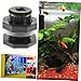 MAGICLULU 1set Water Tank Connector Threaded Fitting for Rain Aquariums Water Tanks Includes Seal Gasket for Home Industrial Use