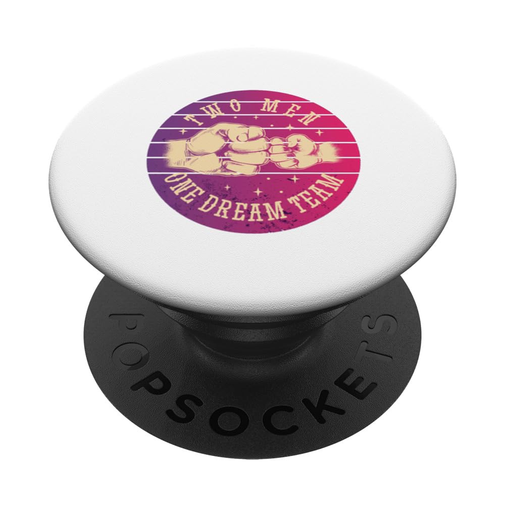 Bonding Partnership Dream Unity Strength Love your Kids PopSockets Swappable PopGrip, Black
