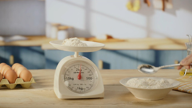 Bilancia Da Cucina Meccanica PC 1015 - Portata 2 Kg, Scala 10 G, Superficie Liscia In Plastica - Foto 13