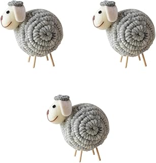 Homoyoyo Bolo de Natal Festa Infantil Escritório Feltro Enfeites de Artesanato Adorno-Artesanato de Jardim Artesanato de Lã Adorno Artesanato Cinza Tamanho de Mesa Em Pé para Decorações de