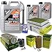 Produktbild QR-PARTS 69350075 Filter Set Inspektionspaket 7 Liter Liqui Moly Motoröl Top Tec 4200 5W-30 MANN-FILTER Innenraumfilter Kraftstofffilter Luftfilter Ölfilter
