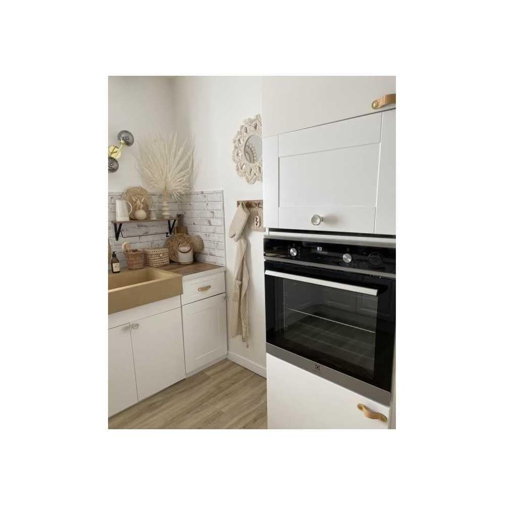 Electrolux EOC5H40X Forno a Vapore SteamCrisp da incasso, Capacità 72 L, Funzione Ventilato e Cottura a Vapore, Potenza 2780 W,Classe Energetica A, Inox
