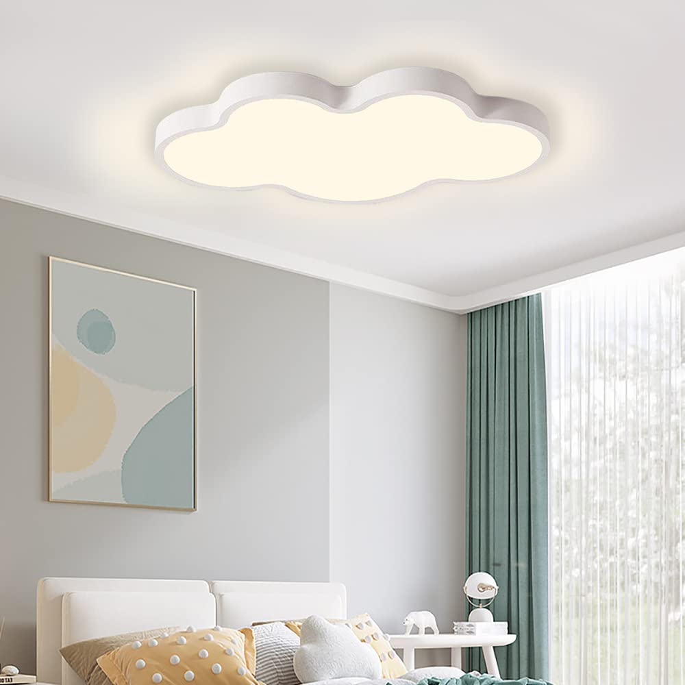 Plafonnier LED nuage 19 pouces 29W avec éclairage encastré dimmable