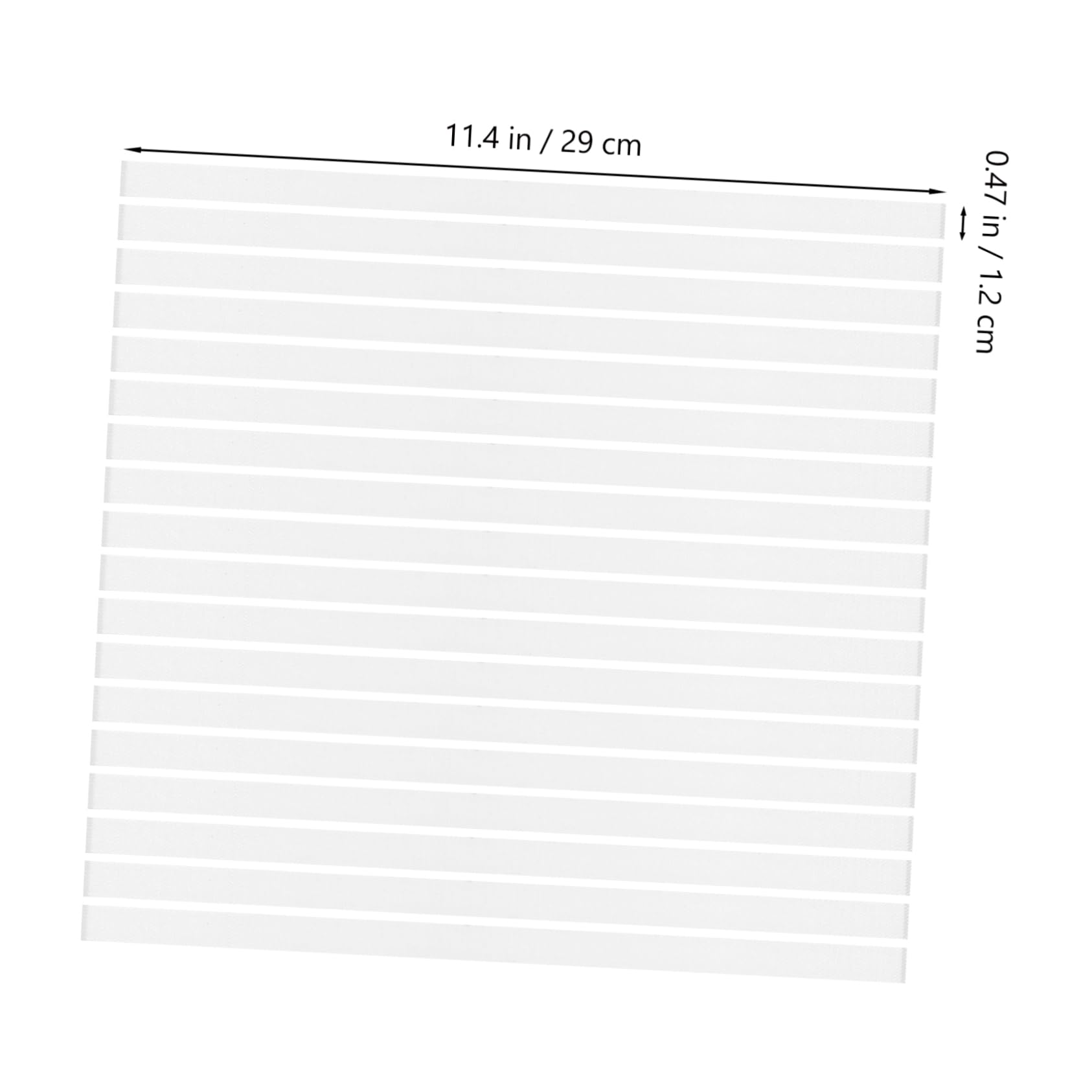 LALAFINA Bookbinding Glue Strips 20 Pack of Hot Melt Adhesive for Secure Document Binding Craft Tape for Scrapbooking