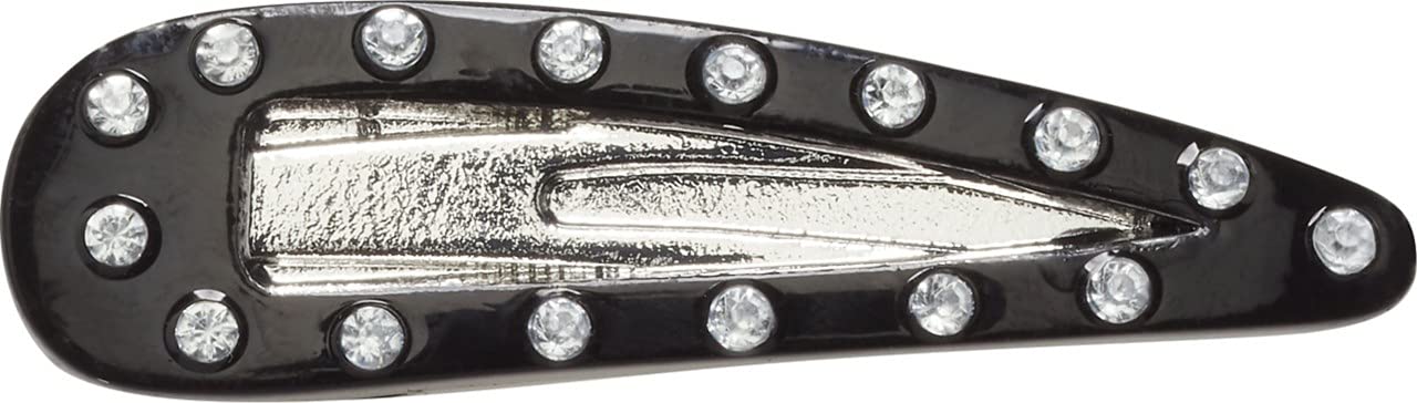 Crocs Jibbitz Shoe Charms for Her | Jibbitz, Black Barrette, One Size