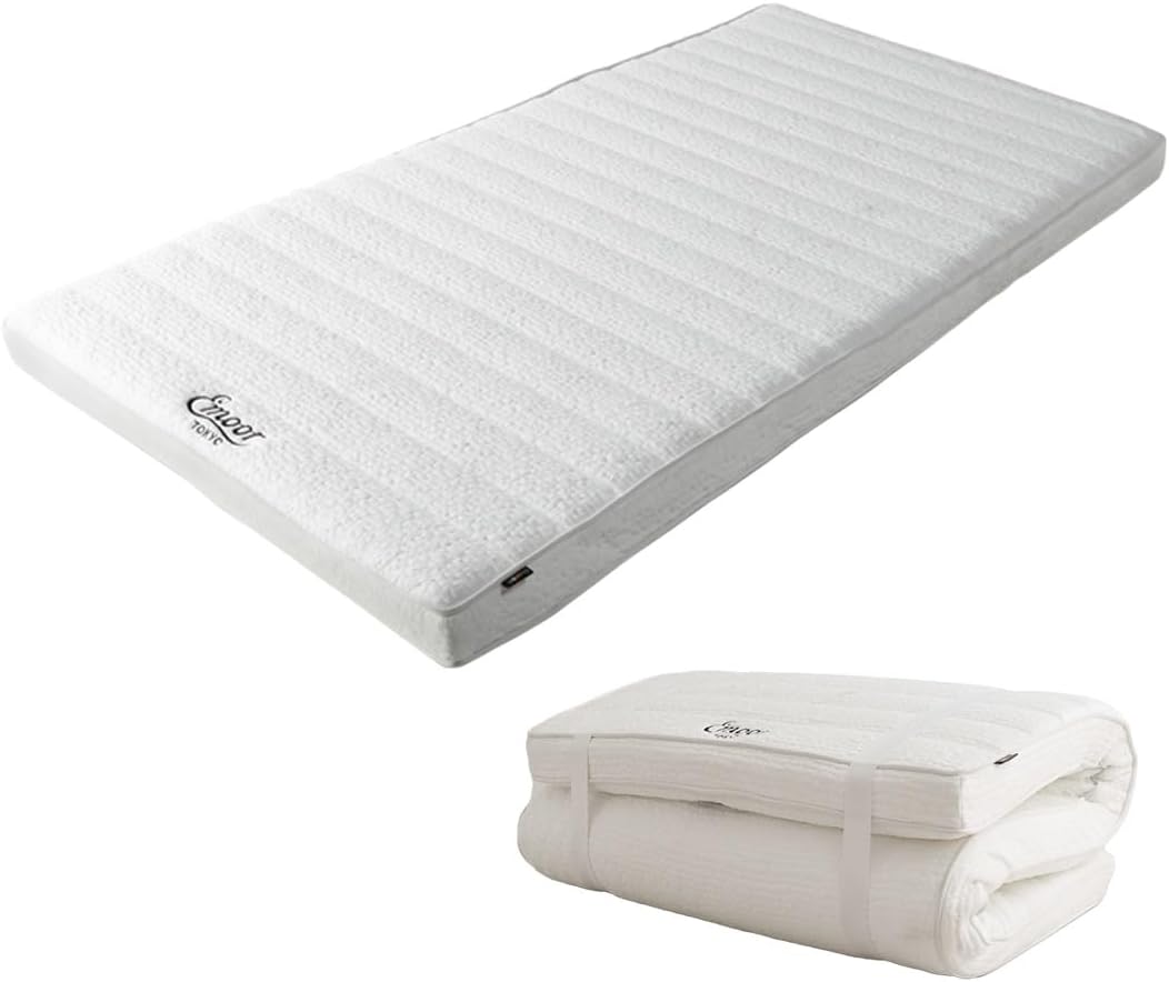 EMOOR Japanese Futon Mattress Fuji King, Floor Sleeping Mat Tatami Shikibuton