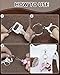 325PCS FIVEIZERO Keychain Making Kit - Keychain Clip with Key Ring, Lobster Claw Clasp, Swivel Snap Hook, Jumprings & Extender Chain for Crafts, DIY Projects & Purse Making Supplies