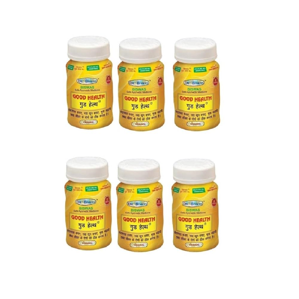 Dr Biswas Ayurvedic Good Health Pack of 6 Pc