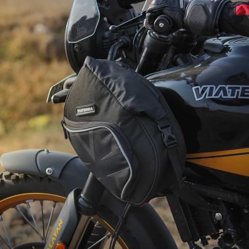 Bolsas de moto impermeables ViaTerra para marco de Royal Enfield Himalayan 450 7