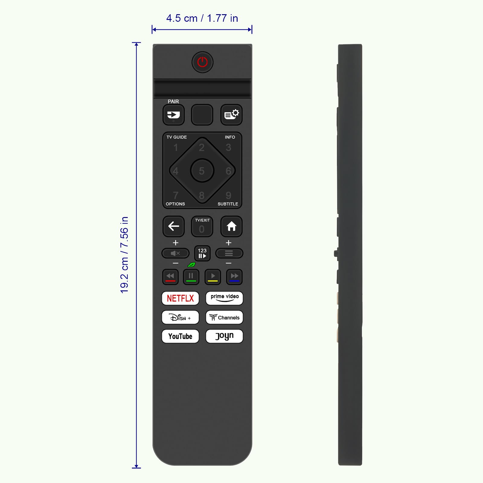 Telecomando di ricambio Samsung compatibile con Smart TV Serie 6/7/8/9 LED 4K