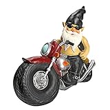 Design Toscano Dekofigur Biker mit Lederjacke, Maße: 14 x 34,5 x 28 cm - 5