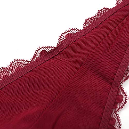 Image of Floral Lace Halter Bra Bralette Top Hook and Eye Closure Back Unpadded Wirefree Lace Bra