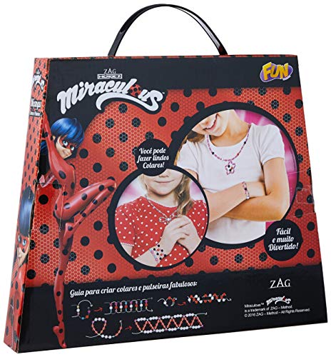 Miçanga Bolsinha Ladybug Miraculous Vermelha