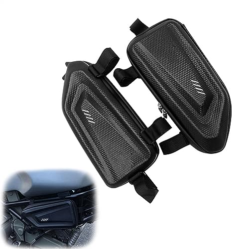 KMWSHAN Borsa portaoggetti per Honda XLV 600 650 700 TRANSALP Borsa Laterale per Moto Borsa Laterale A Triangolo Borsa Rigida
