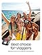 Surfola Action Cam 4K 60FPS, SF630 Unterwasserkamera 40M blankem Metall Wasserdicht Kamera 10M, WiFi, EIS Helmkamera, Dual-Screen-Camcorder mit externes Mikrofon, 2 x1350mAh Batterien und Ladegerät