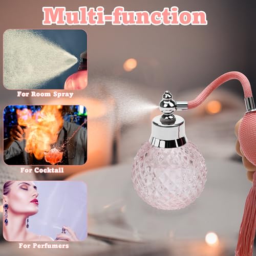 Coolrunner 100 ml Spray Empty Refillable Bottle Lady Gift Vintage Glass Perfume Bottle2