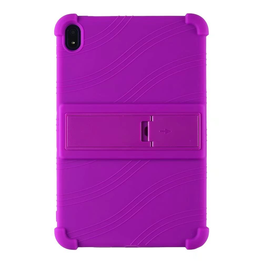 YGoal Custodia per Nokia T20 - Leggera Custodia Protettiva Antiurto per Bambini Morbida Silicone Case Cover per Nokia T20 10.4 Tablet, Nero