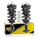 OREDY Front Pair Complete Struts & Coil Spring Assembly Replacement for 2014-2018 Silverado 1500 & Sierra 1500 RWD Only - 139112