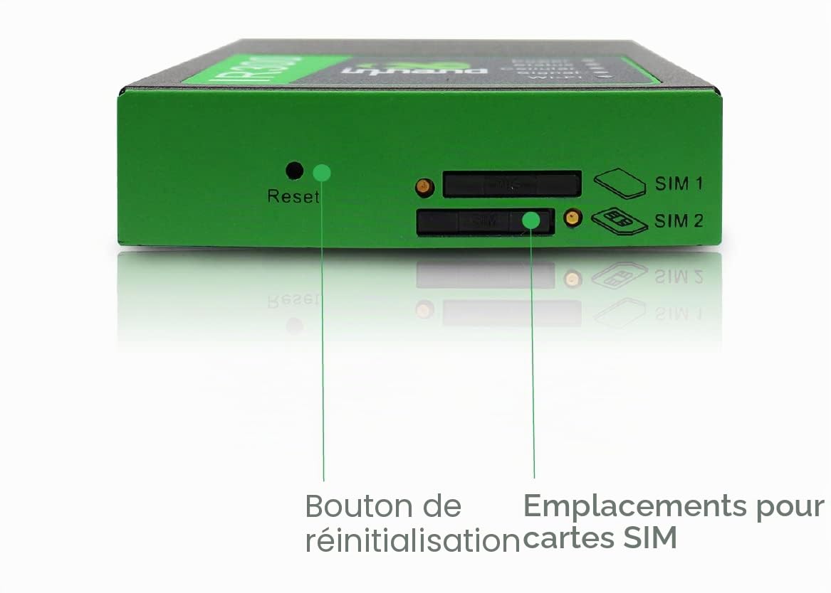 InHand Networks IR302 Routeur VPN Industriel IoT Double Carte SIM, 4G LTE Cat 4, Antenne Externe, Wi-FI, Géré Via Plateforme Cloud Compatible Toute SIM opérateurs, WLAN Camping Car Caravane Bateau