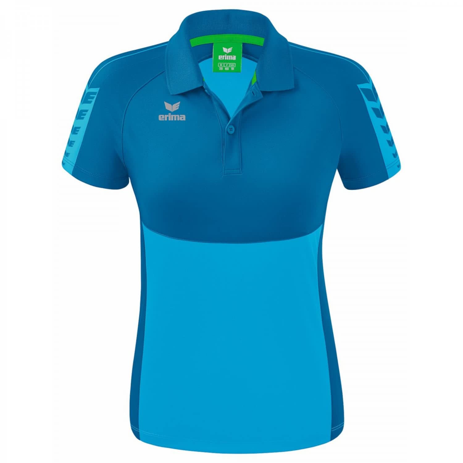 Erima Women's Six Wings Sport Polo, Curaçao, 38