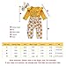 Newborn Infant Baby Girl Clothes Ruffle Short Romper Outfits Floral Pants Clothing Set Fall Winter Baby Clothes Girl 0-3 Months