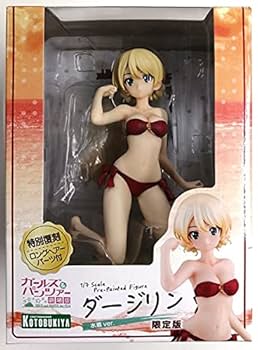 新品 ダージリン 水着ver 特典ロングヘアーパーツ付き KOTOBUKIYA Amazon | ダージリン 水着ver. コトブキヤ限定 ロングヘアー