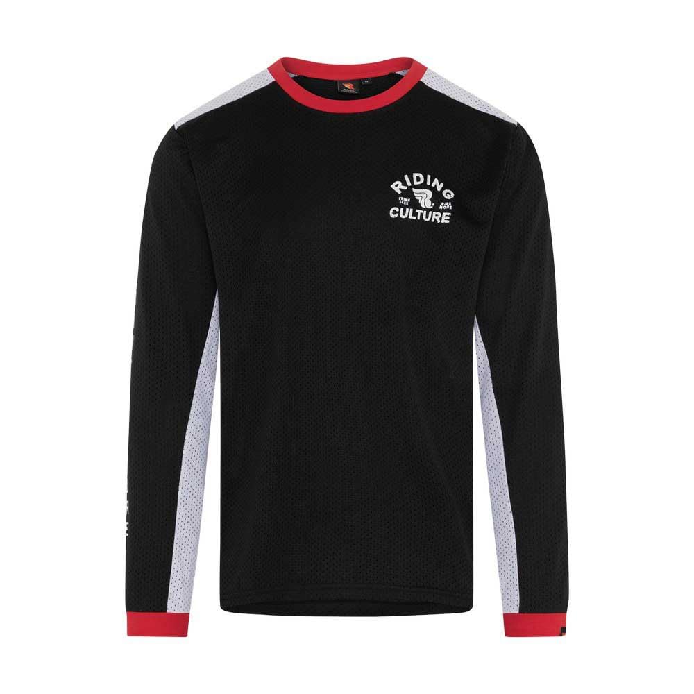 RIDING CULTURE Ride More Maglia Motocross, nero, XL