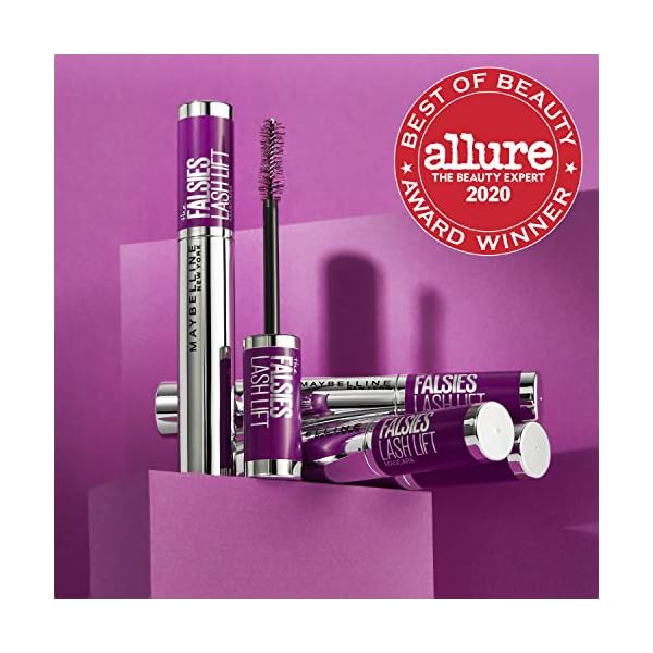 Maybelline-the-Falsies-Lash-Lift-Washable-Mascara-Volumizing-Lengthening-Lifting-Curling-Multiplying-Eye-Makeup-Blackest-Black-032-Fl-Oz Maybelline The Falsies Lash Lift Washable Mascara Volumizing, Lengthening, Lifting, Curling, Multiplying, Eye Makeup, Blackest Black, 1 Count