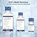 CryoKing 0.9% Normal Saline Solution, 0.1μm Filtration Sterilized Sodium Chloride Solution, Ready-to-Use Buffer for Lab Research Only, 500ml/Bottle (500ml Total)