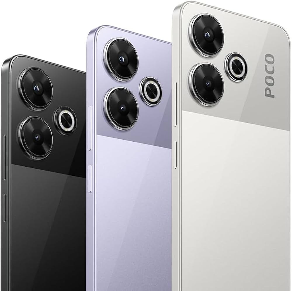Poco M6 (Smartphone), 8GB + 256GB, MediaTek Helio G91-Ultra