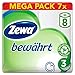 Produktbild Zewa Toilettenpapier Bewährt, Riesenpackung 7 X 8 Rollen Mit Je 150 Blatt, 7 Packungen