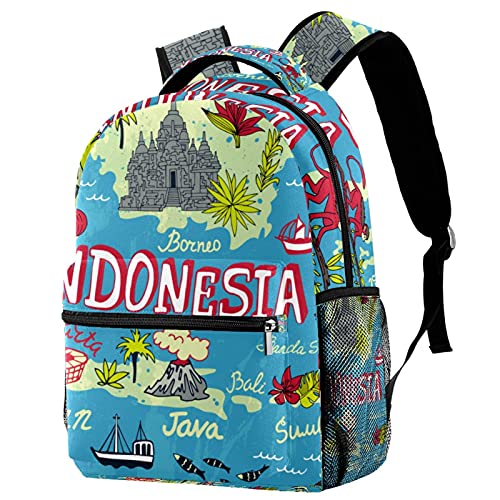 Sac à dos voyage Indonésie pour école et sorties