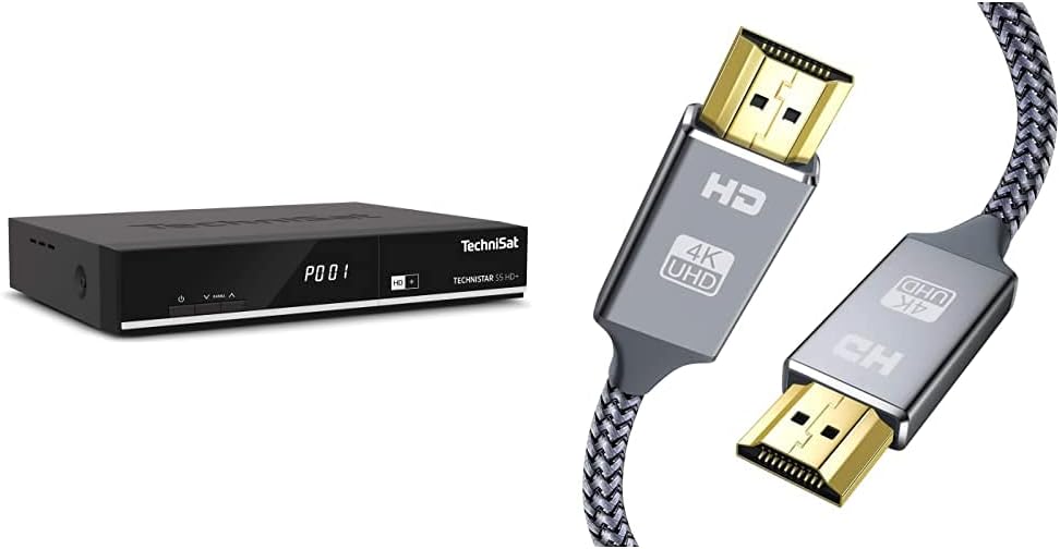 TechniSat TECHNISTAR S5 HD+ HDTV Sat Receiver (HD+ integriert mit 6
