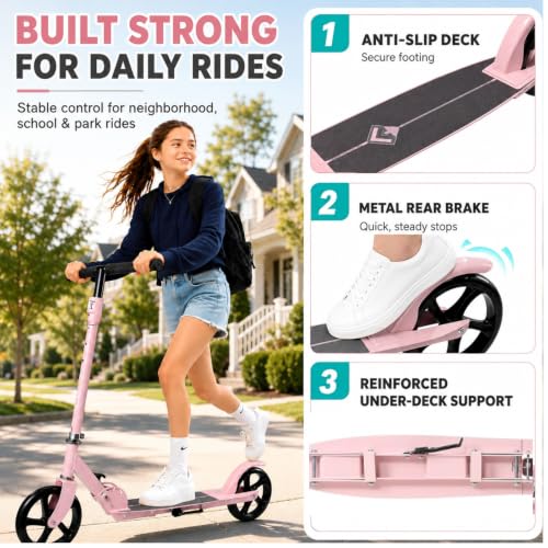 Wefaith Heavy-Duty Kick Scooter