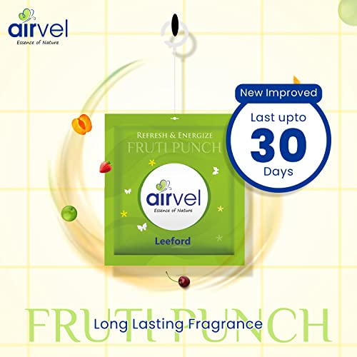 Image of Airvel Fruity Punch Fragrance Pouch | Non-Toxic, Safe | Long-Lasting Freshness | Up to 30 Days