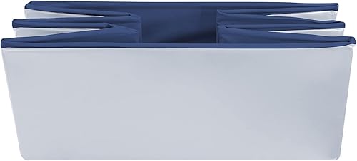 Miniatura 4 de KOPEKS KPS-1080 - Bañera rectangular para piscina al aire libre, portátil, plegable, tamaño mediano, 37 x 24 pulgadas, gris, KPS-1080