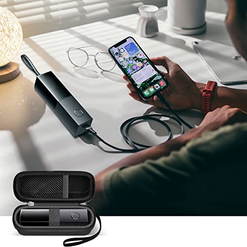 Case Compatible With Anker Portable Charger, Storage Bag For 511 Power Bank 5,000Mah, Organizer For Iphone/Cell Phone Power Delivery, Battery Pack Holder For Apple Watch, For Airpods - Only Case #TOP5