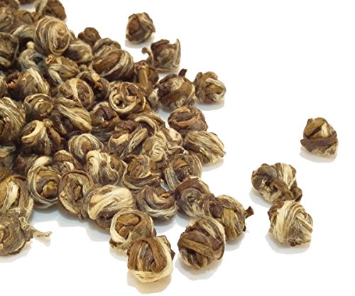 Jasmine Pearls Tea Dragon Tears 1kg (2x500g Pack) Green Loose Rolled Leaf TeaCakes of Yorkshire