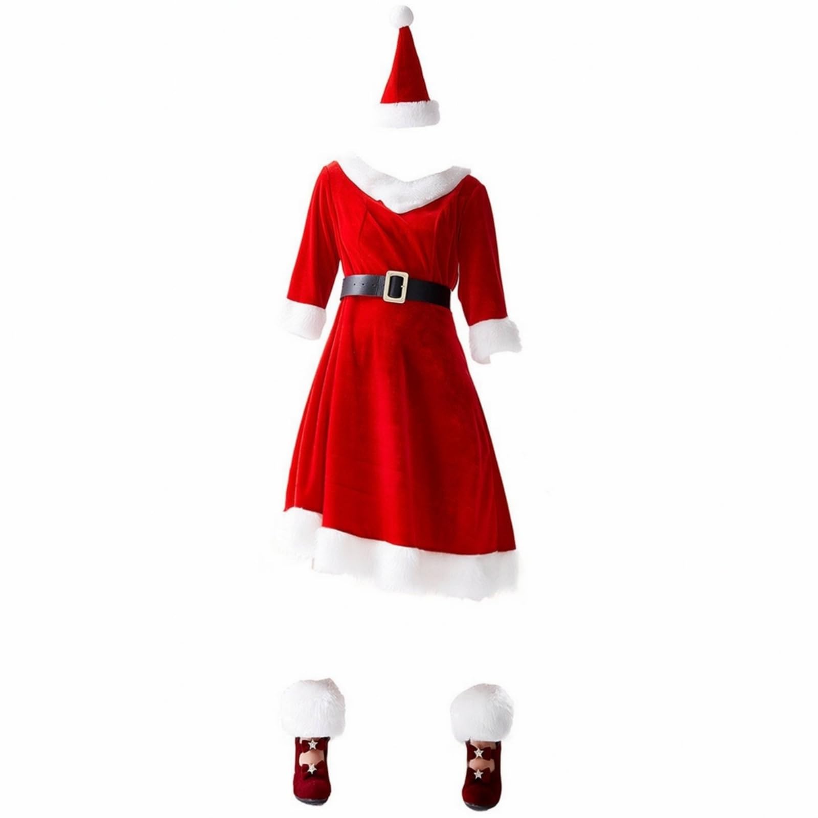 Costume Noël En Velours