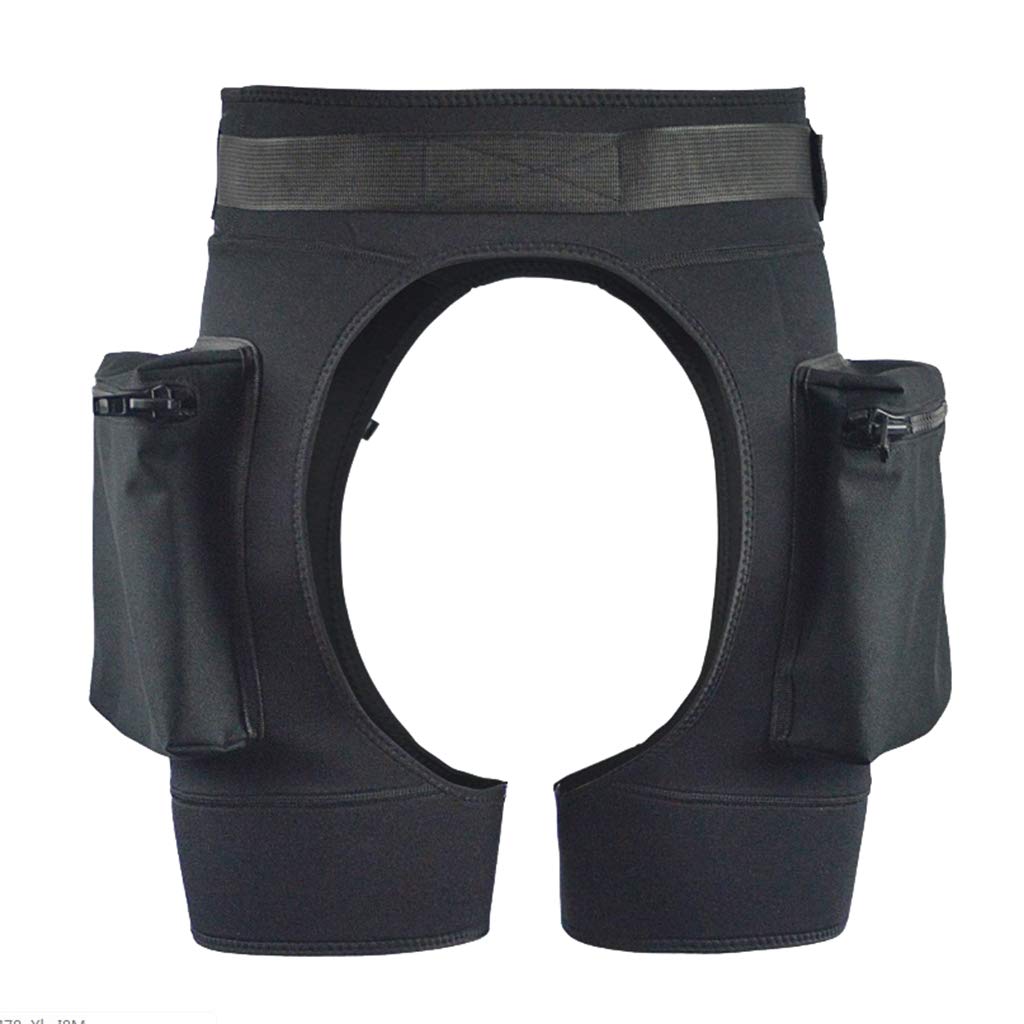 MagiDeal Pantaloncini Da Muta Da Uomo Con Tasca - Neoprene 2,5 Mm Taglia Unica