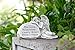 Napco 11293 Memory Becomes a Treasure Memorial Plaque with Sleeping Angel Garden Statue, 12.5 x 6.75