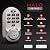 Kwikset Halo Wi-Fi Smart Lock, Keyless Entry Door Deadbolt, Geofence Auto-Unlock, Grade AAA Certified, No Hub Required Easy Install, Satin Nickel Lifetime Finish Warranty, Backlit Keypad