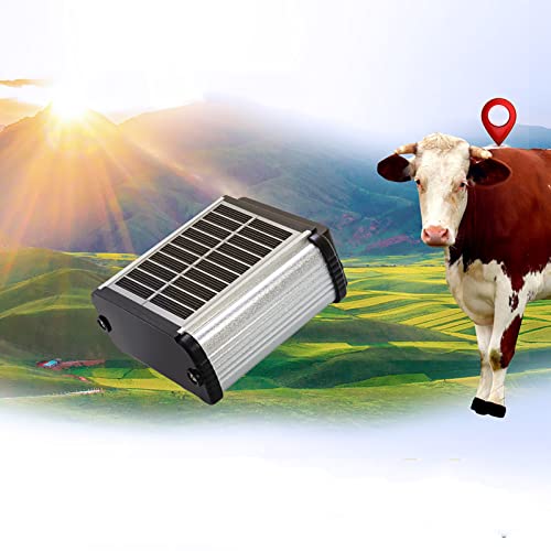 STMKB Rastreador De Animales, Rastreador GPS De Ganado, Caballos Y Camellos, Batería De Litio De 6000 MAh, Seguimiento Histórico, Posicionamiento En Tiempo Real, Configuración De Rango