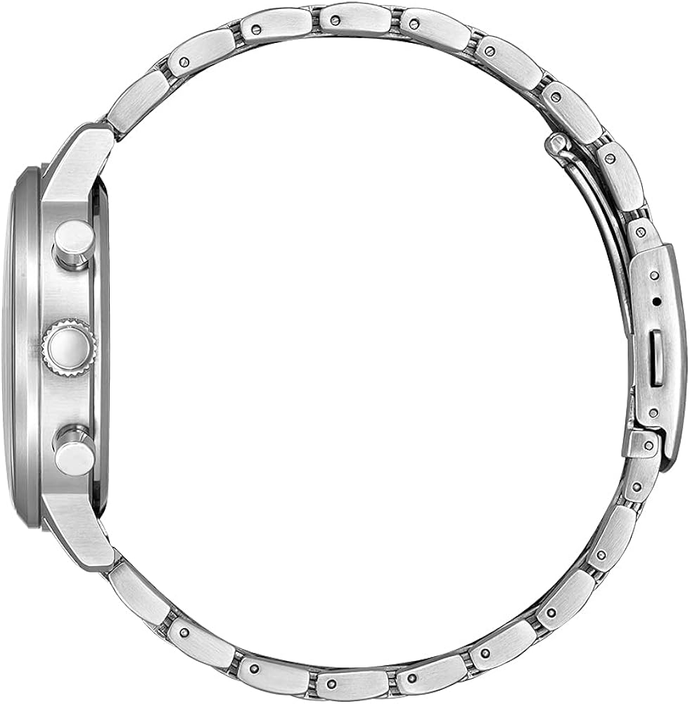 Citizen Mens Chronograph Eco-Drive Watch with Stainless Steel Strap