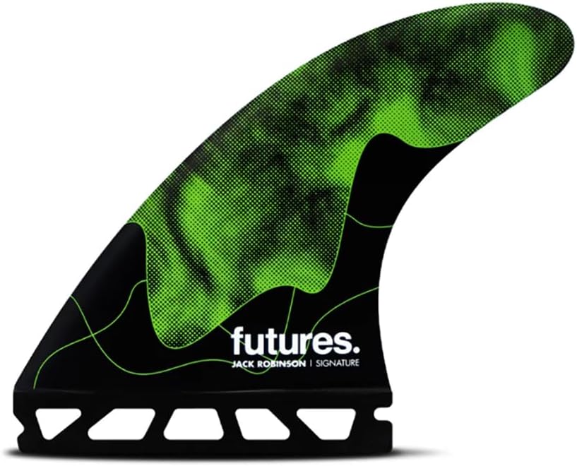 Futures Jack Robinson Honey Comb Tri Surfboard Fins - Medium/Green