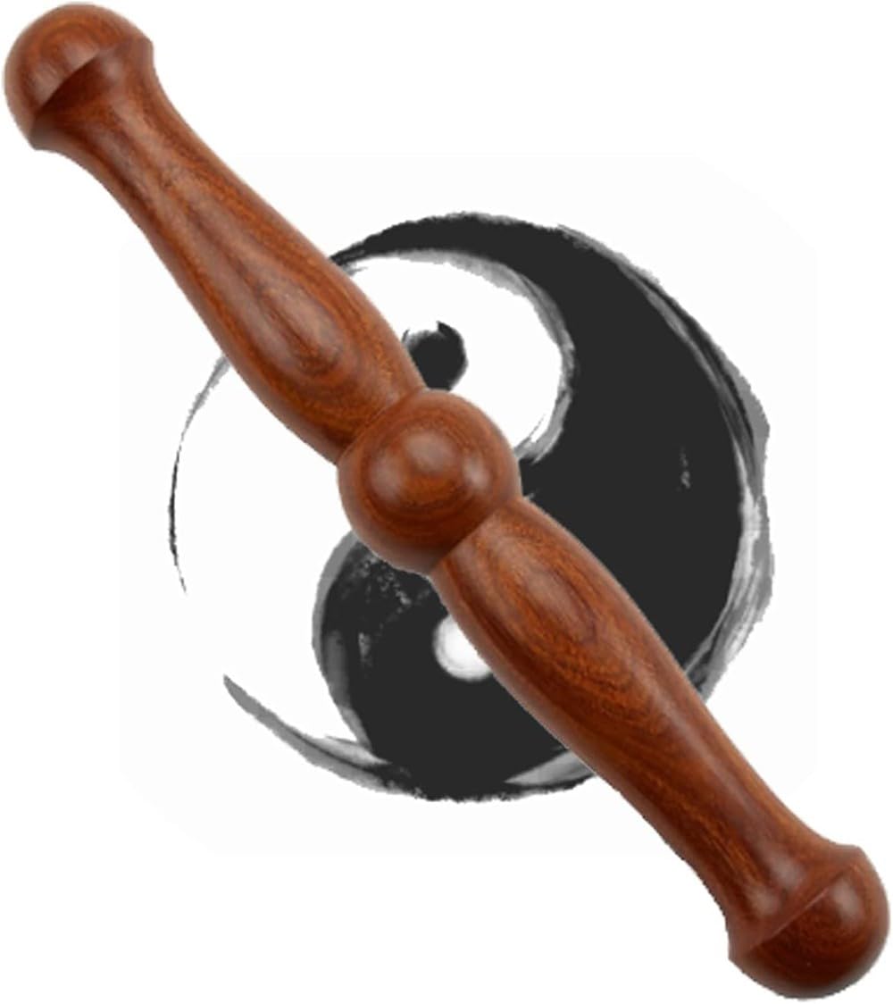 DFrywdgSEY Tai Chi ruler, Traditional Chinese Tai Chi Ruler Stick Solid Wood For Qigong Martial Arts Exercise(G)